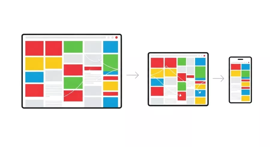 تست واکنش‌گرایی سایت در مرورگر موبایل و دسکتاپ